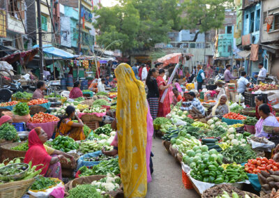 Vegetable market, Udaipur